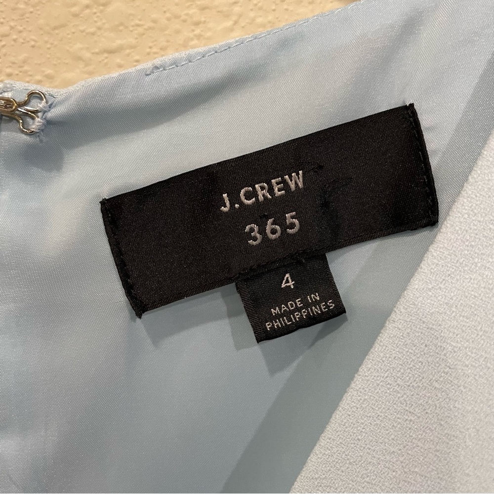 J. Crew Sky Blue Midi Dress - Picture 7 of 12